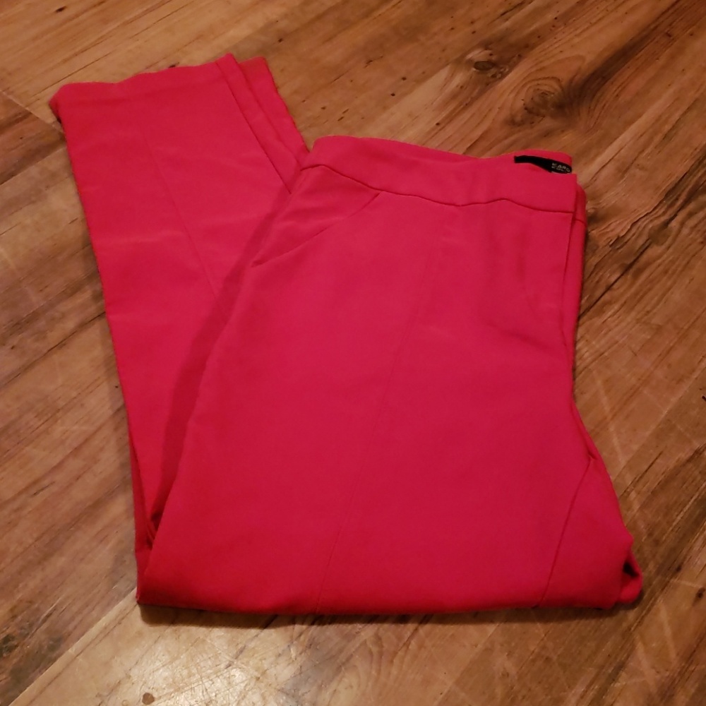 Kardashian Kollection red dress pant.